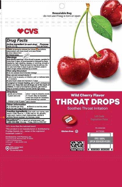 Cvs Wild Cherry 120ct Throat Drop (Cvs Wild Cherry 120ct Throat Drop)